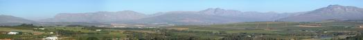 South Africa Stellenbosch Panorama Photo